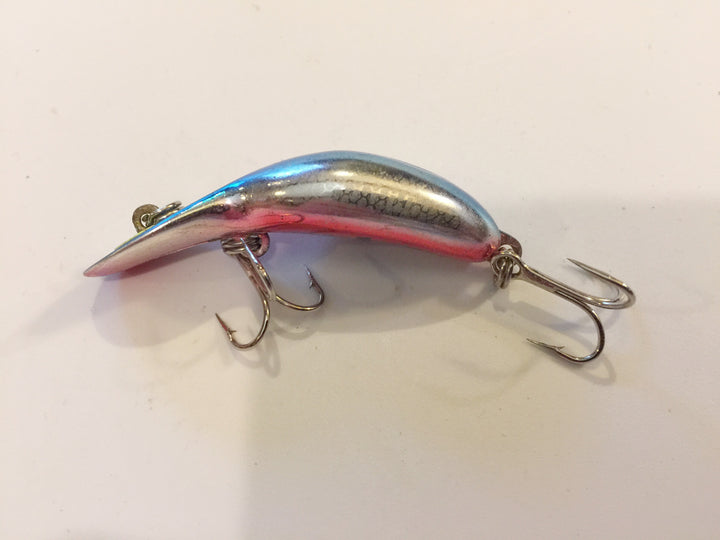 Heddon Tiny Tadpolly Clatter Tad Blue Silver Red