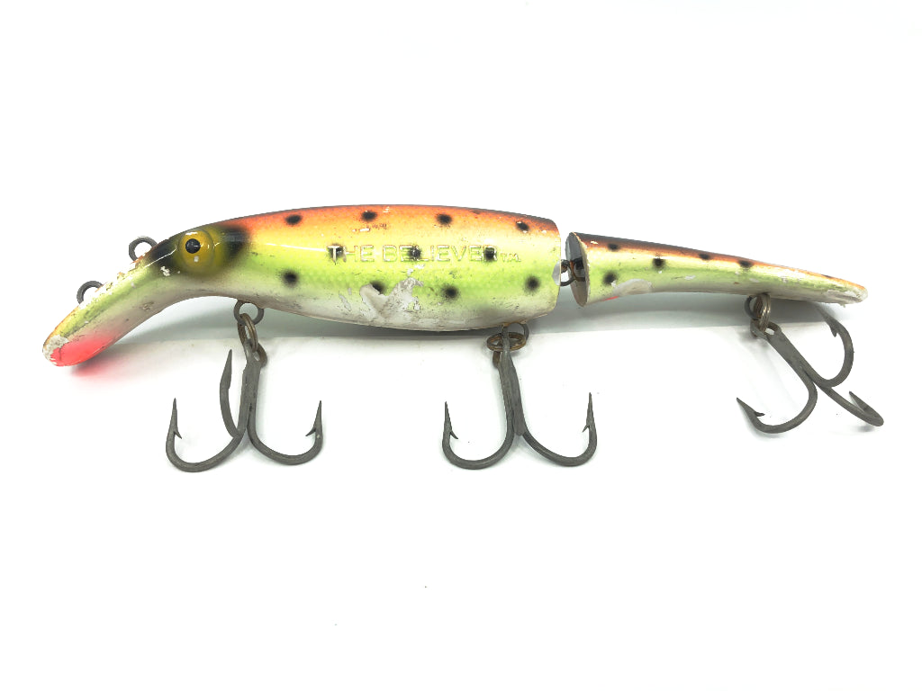 Drifter Tackle The Believer 8" Jointed Musky Lure Color Trout Color
