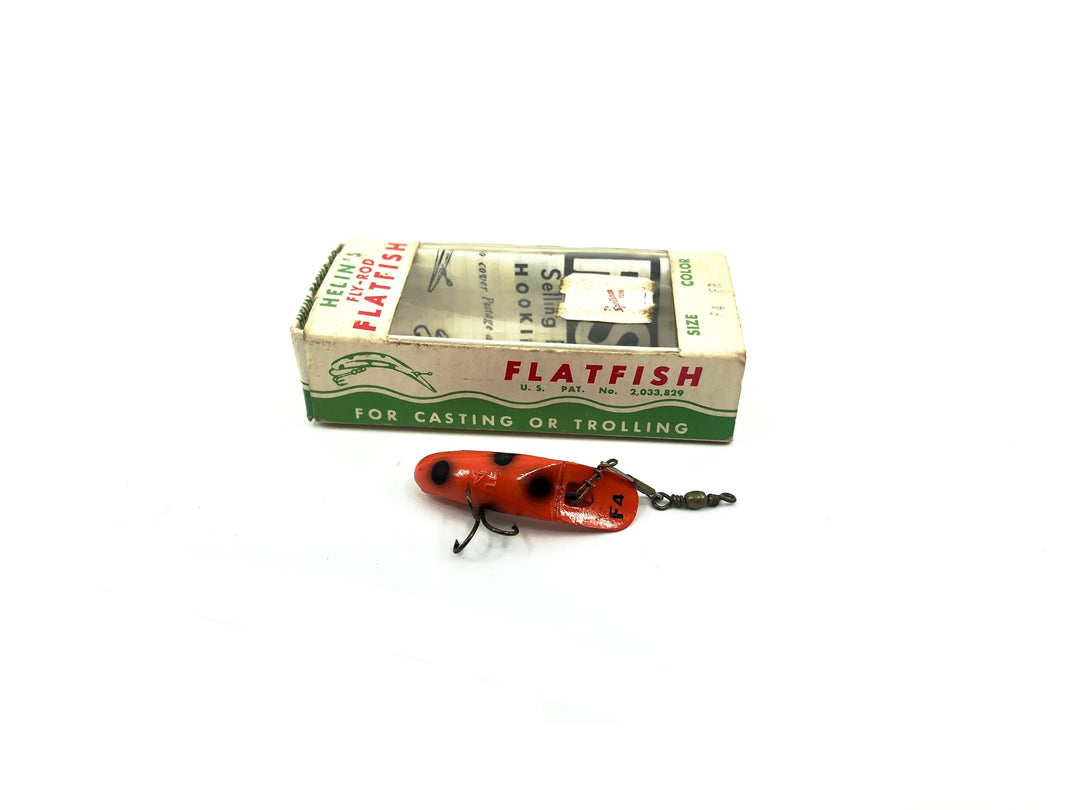 Helin Flatfish F4 OR Orange Color in Box