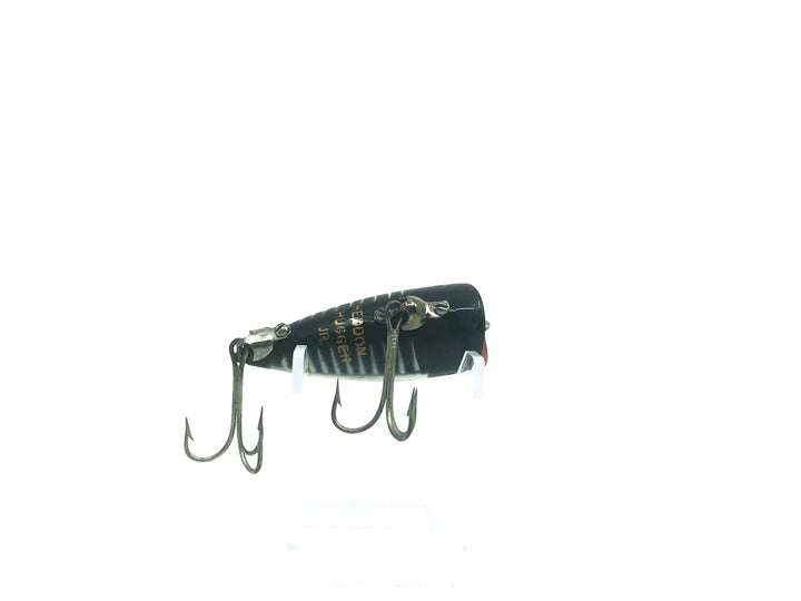 Heddon Chugger Spook Jr. 9520 XBW Black Shore