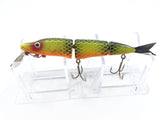 Bud Stewart / Rat Man Type Hammer Handle Minnow Fire Perch Color