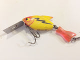 Heddon Firetail Sonic Yellow with Black Lightning Bolt