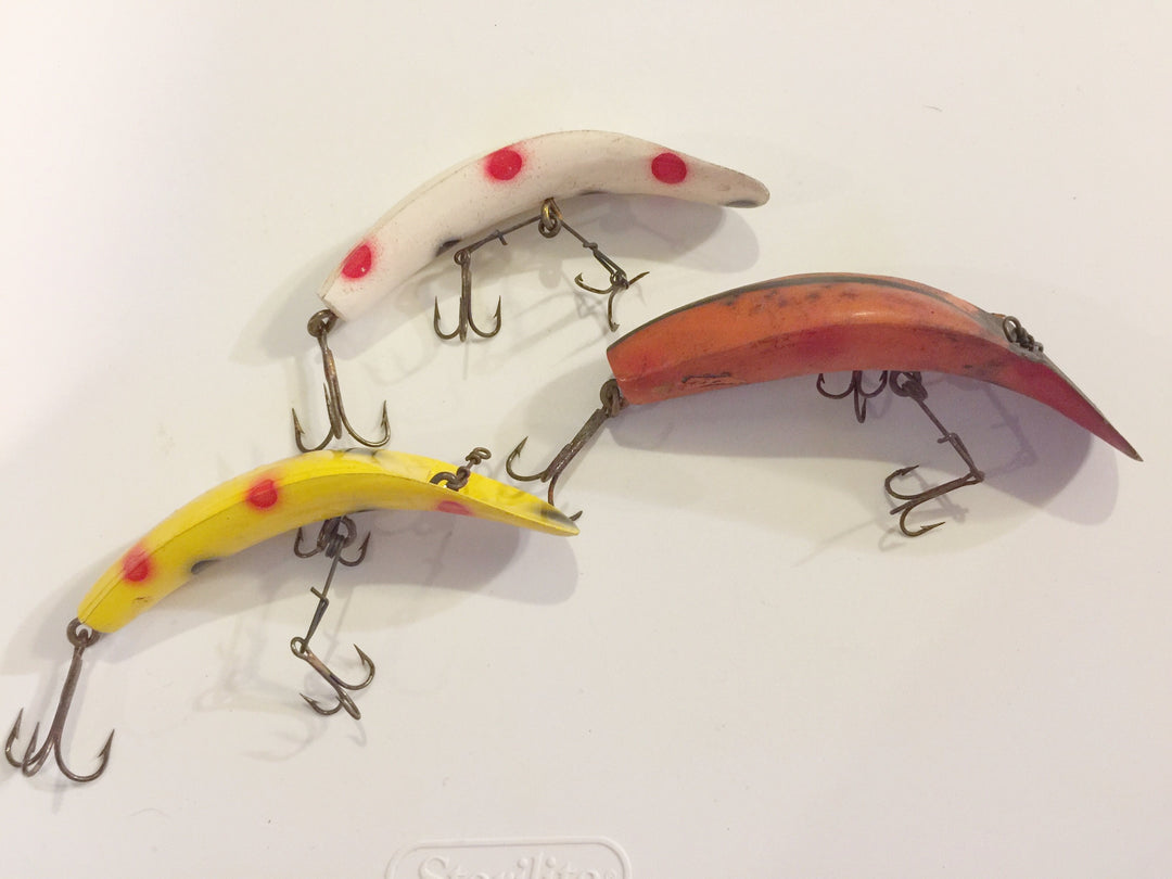 Helin Flatfish U20 Lot of Three