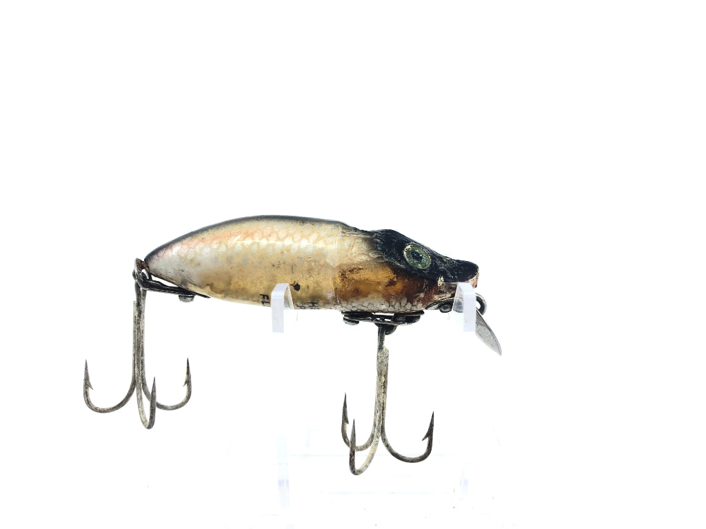 Heddon River Runt Spook Floater 1st Gen hardware P Shiner Color