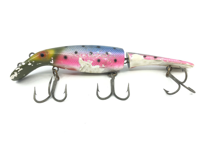 Drifter Tackle The Believer 8" Jointed Musky Lure Color Rainbow Trout