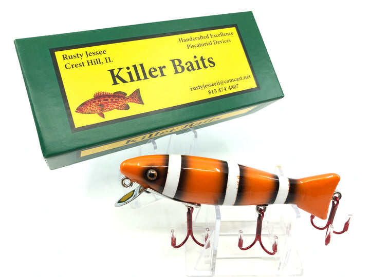 Rusty Jessee Killer Baits Trout Caster Model in Nemo Color 2019.  