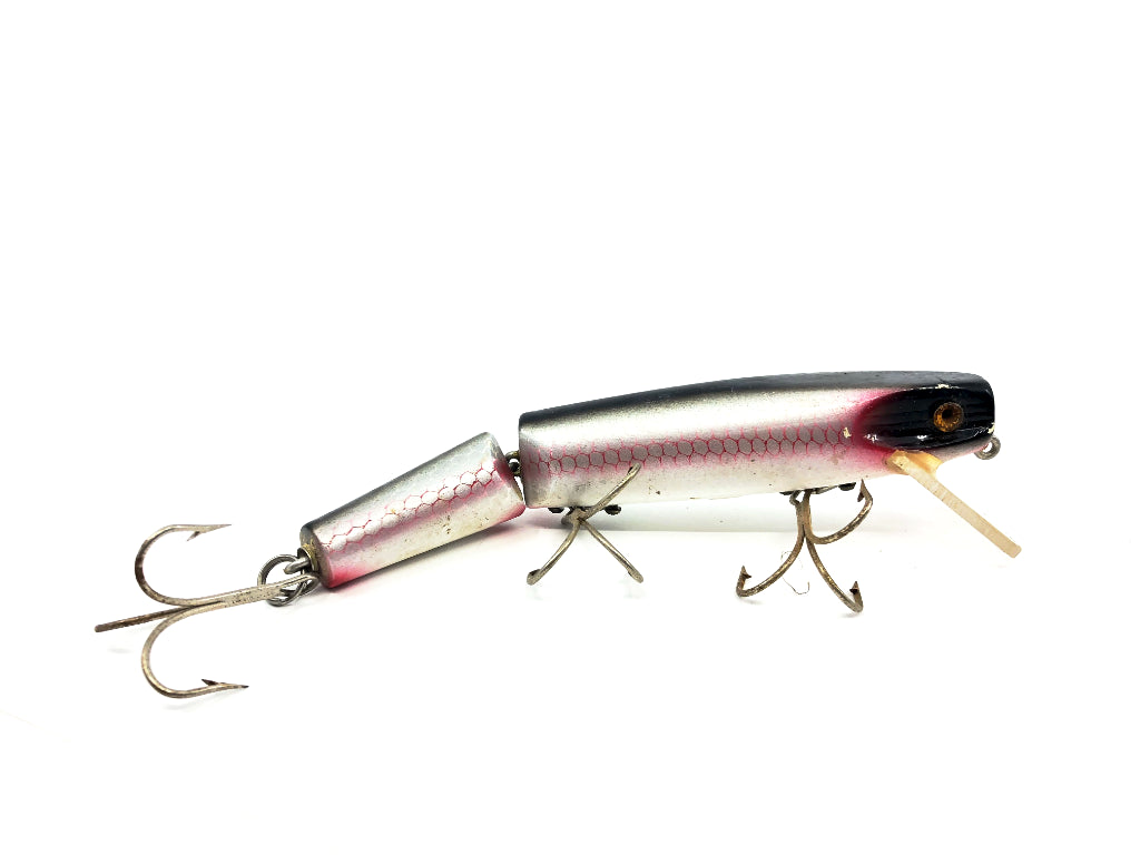 Wiley Jointed 6 1/2" Musky King Jr. in Silver Shiner Color