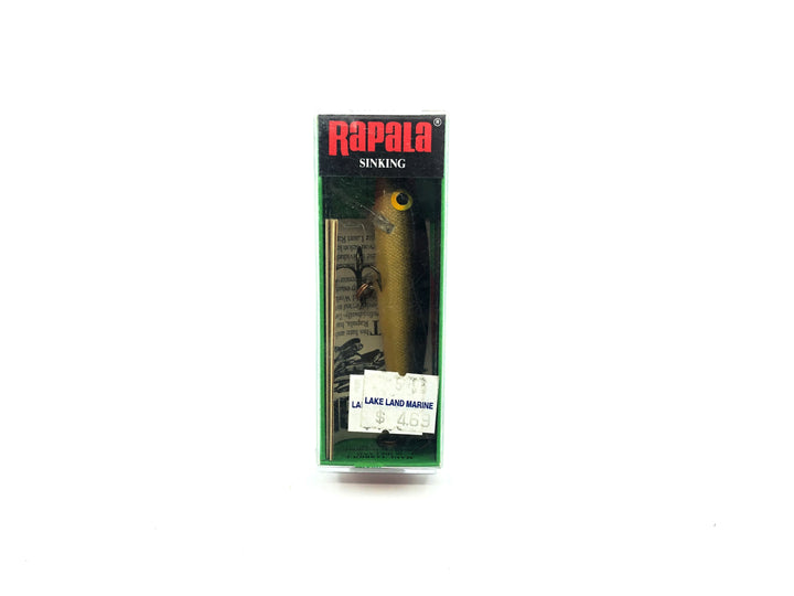 Rapala Count Down Minnow CD-9 G Gold Color Lure, Old Stock