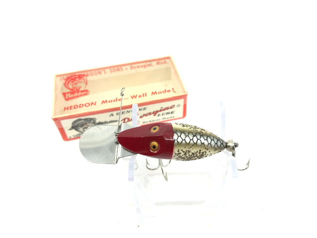 Heddon Tiny Go Deeper River Runt with Box Red Head Flitter Color D350RHF