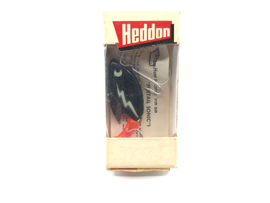 Heddon Firetail Sonic 395 B Black Body with Lightning with Box