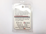Kick Bass Bait Co 3/8 oz Spinnerbait in WL Yellow Perch Color