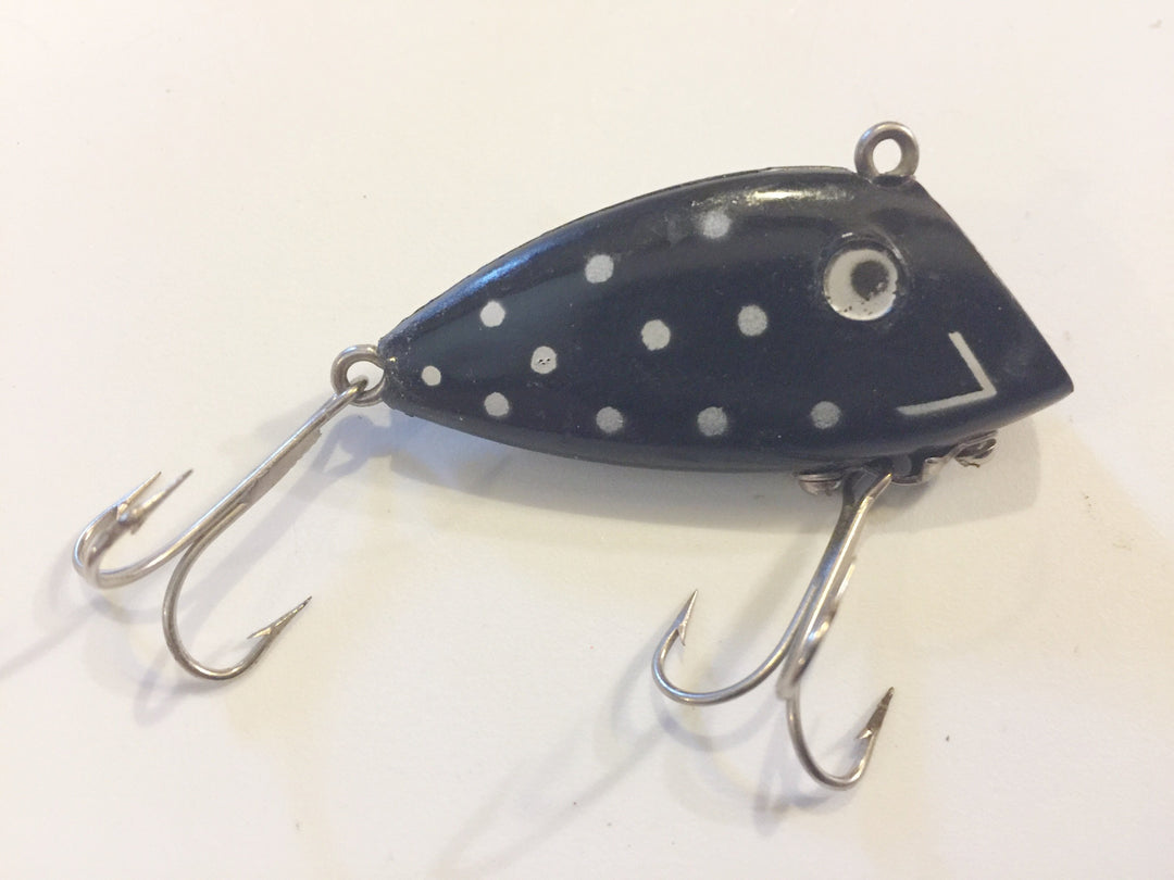 Buckeye Bait Company Mad Minno Black with White Dots No. 12 Color