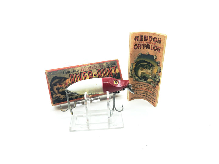 Heddon River Runt Spook Floater 9400-RH Red Head Color with Early Box