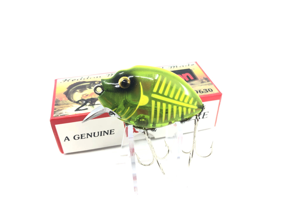 Heddon 9630 2nd Punkinseed X9630XGY Spook-Glow, Green Yellow Color New in Box
