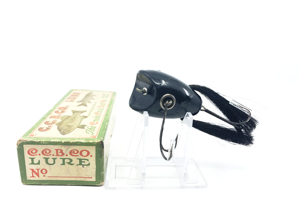 Creek Chub 5400 Surface Ding Bat in Black Color 5413 with Box