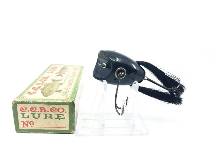 Creek Chub 5400 Surface Ding Bat in Black Color 5413 with Box