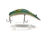 Kautzky Vintage Wooden Lazy Ike Size 3 Frog Color Fishing Lure