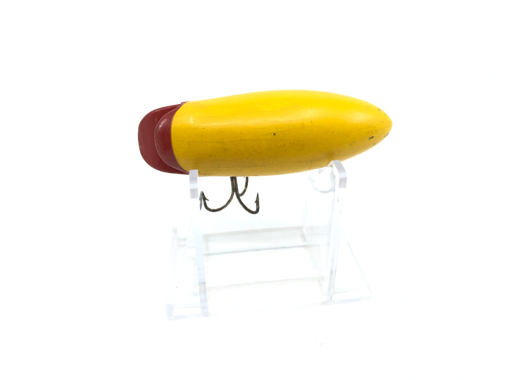 Carter's Best Ever Vintage Wooden Lure Yellow and Red