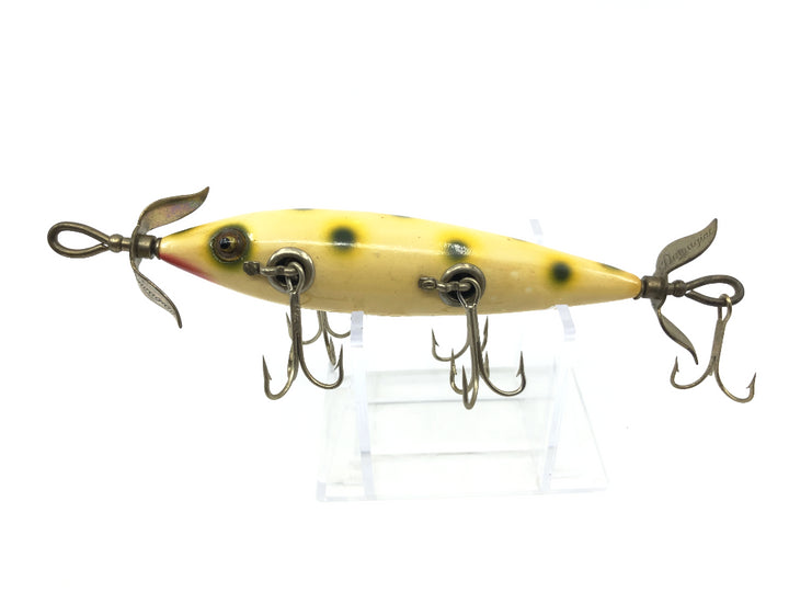 Heddon 150 Dowagiac Minnow Dale Roberts Repaint Green Spot Color