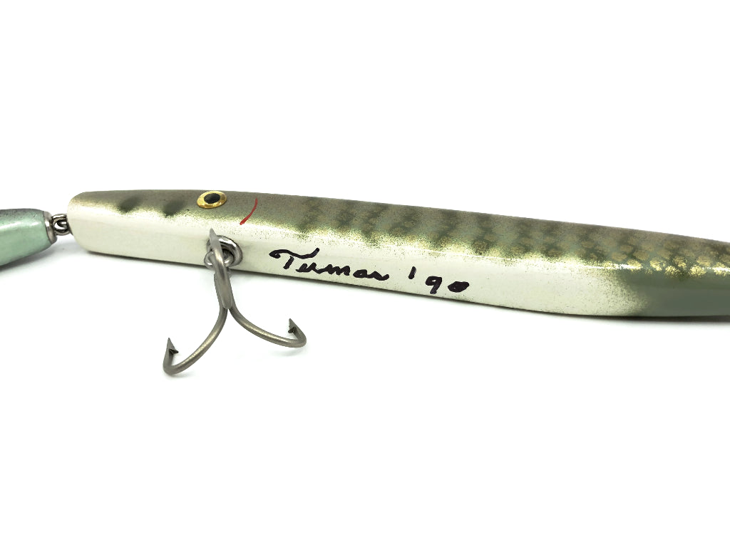 Alzbaits Musky Chaser Jointed Musky Lure Pike and Cisco Color SIGNED!