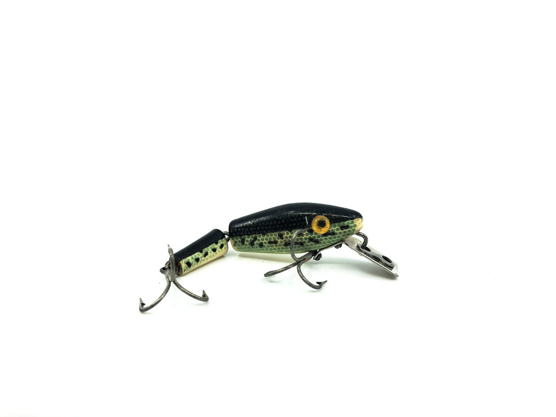 L & S Panfish Sinker Green Speckles and Black Back