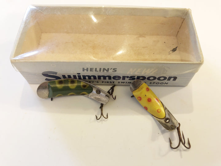 Helin Swimmerspoons Lot of Two and Box
