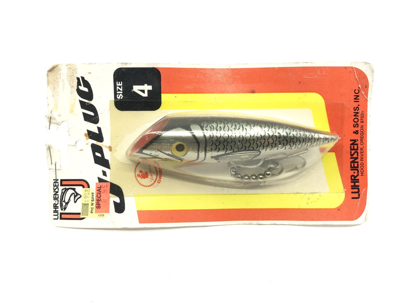 Luhr-Jensen J-Plug Size 4 Shad Alewife Color with Card – My Bait
