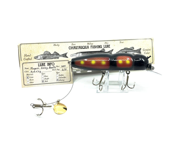 Chautauqua Custom Magnum Diving Beetle in Redwing Color