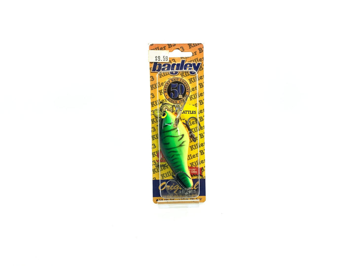 Bagley Killer Balsa 3 KB3R-H69T Hot Tiger Color, New on Card