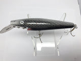 Musky Shark Looking Lure in Black Scale Color