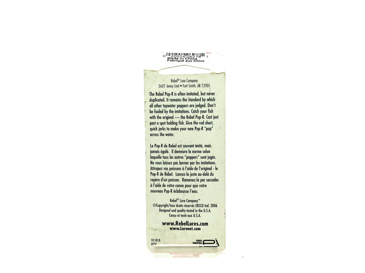 Rebel Pop-R Bone Color New on Card Old Stock