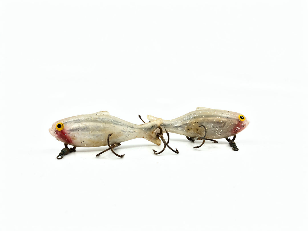 Two Goldfish lures Silver Flash Color