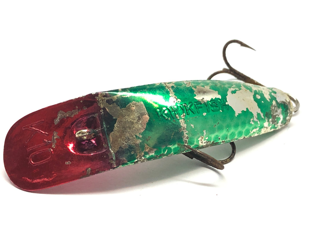 Kwikfish K10 Red, Silver and Green