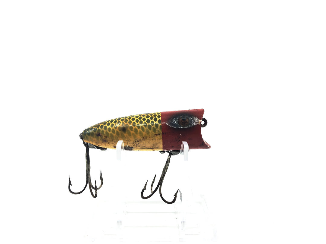 Heddon Wooden Baby Lucky 13 JRH Frog Spot Color