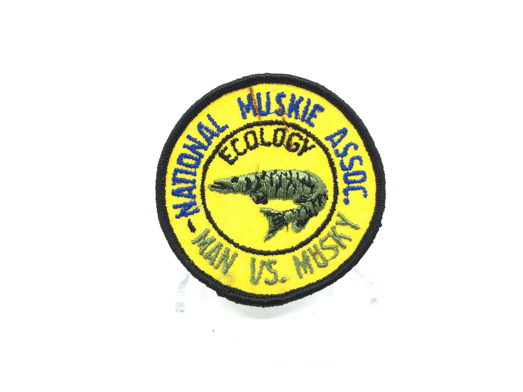 Man Vs. Musky National Muskie Association Patch