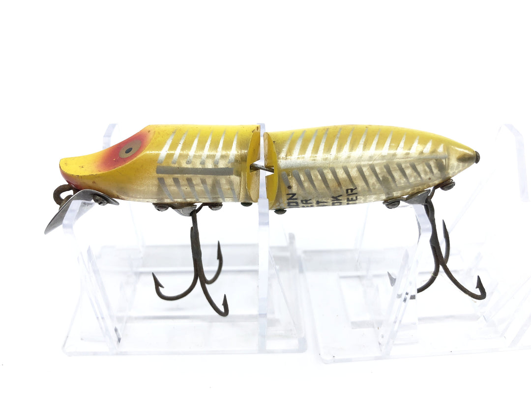 Heddon Jointed River Runt Spook Floater Yellow Shore Color