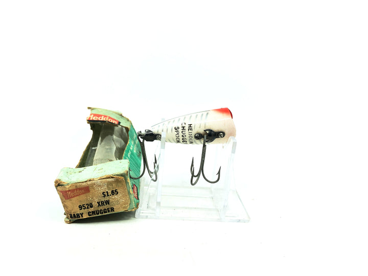 Heddon Chugger Jr XRW White Shore Minnow Color with Box