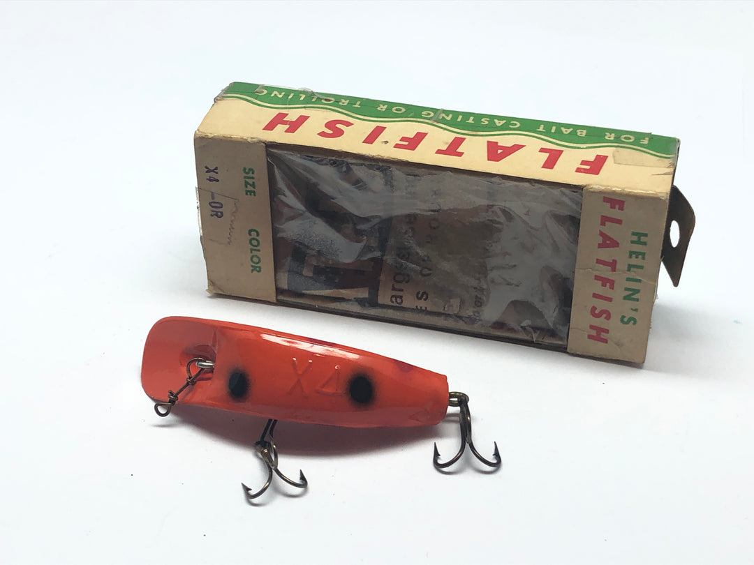 Helin Flatfish X4 OR (Orange) with Box