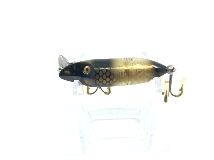 Heddon Tiny Floating River Runt Fish Flash Silver Reflector Black Scale Color FFSB