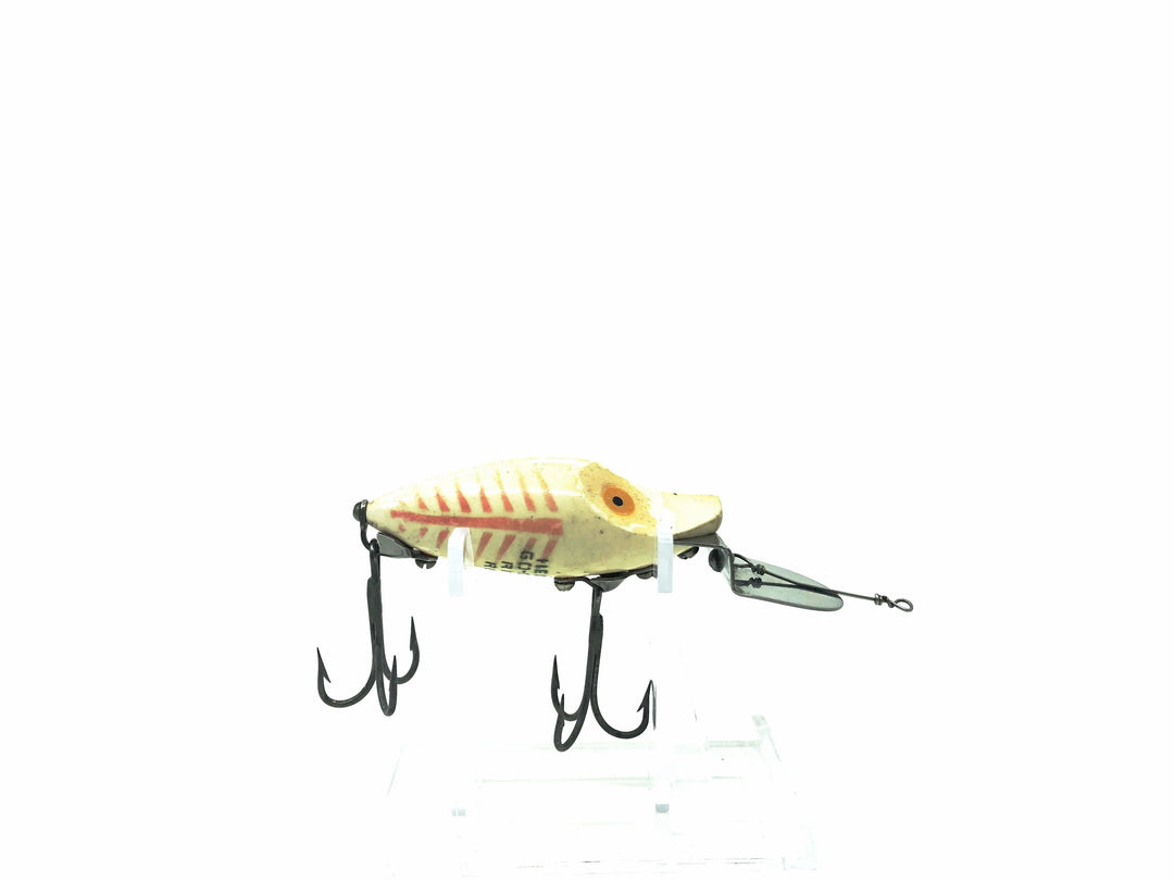 Heddon Go Deeper Midget River Runt D-9010-SR-XRW Spook Ray Red White (Pink Shore) Color