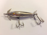 Pflueger 2 Hook Metallized Minnow Circa 1920