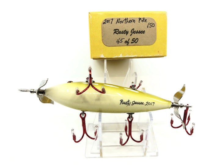 Rusty Jessee Killer Baits Model 150 Minnow in Northern Pike Color 2017