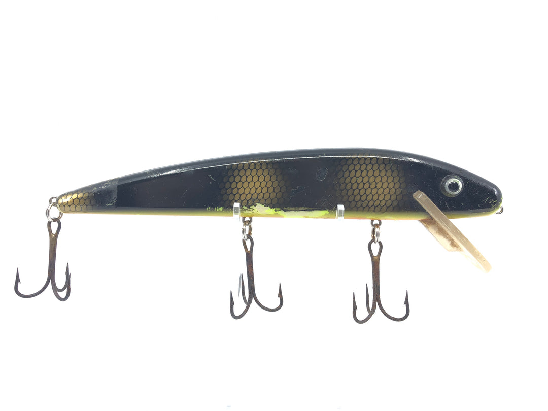 Grandma Musky Lure M-9 04 Black Perch Color