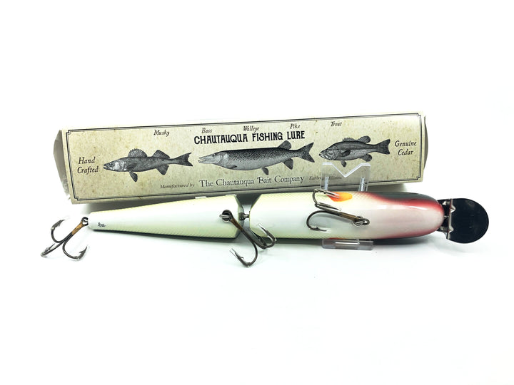 Chautauqua 11" Giant Pikie in White Chub Color.