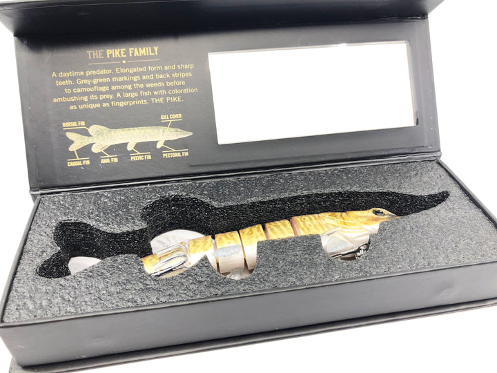 Mother Nature Lure Life Like Swimbait Tiger Muskellunge Color New in Box-Discontinued