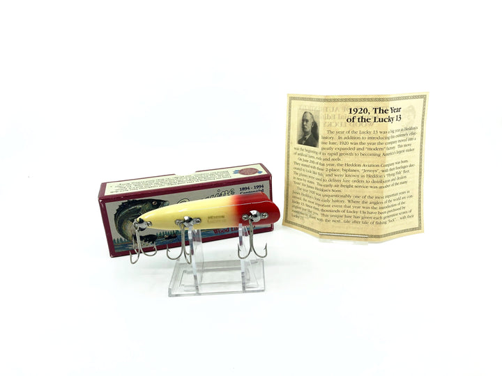 Heddon Centennial Edition Wood Lucky 13 New in Box NO. X2500W-RH