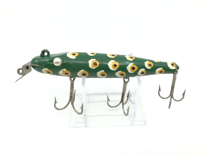 Repainted Creek Chub Pikie Frog Folk Art Color