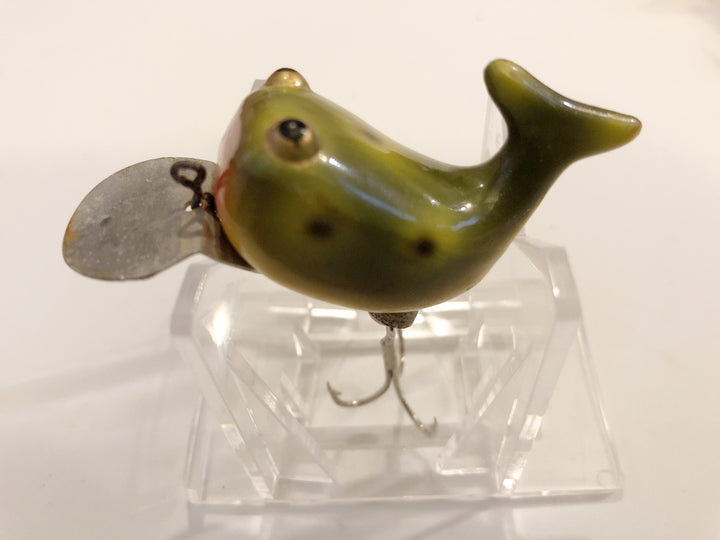 Heddon Hi-Tail Lure in Frog Color