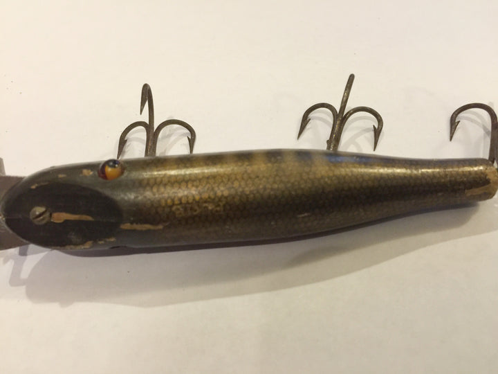 Vintage Creek Chub Wooden Pikie