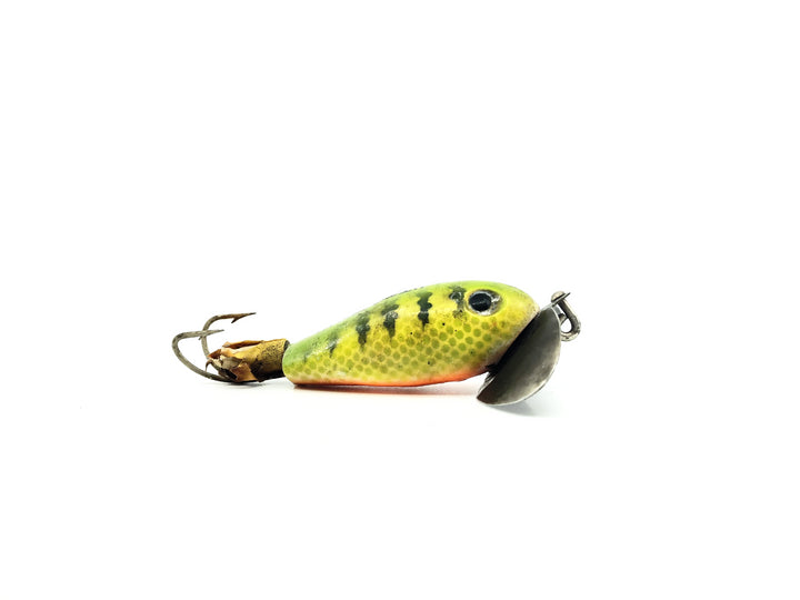 Arbogast Weedless Jitterbug Fluorescent Perch Color